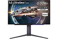 LG 27GR95QE-B.AEU 26,5 Zoll QHD Gaming Monitor (0,03 ms Reaktionszeit , 240 Hz , 60 Hz nativ) | MediaMarkt LG 27GR95QE-B.AEU 26,5 Zoll QHD Gaming Monitor (0,03 ms Reaktionszeit , 240 Hz , 60 Hz nativ) | MediaMarkt